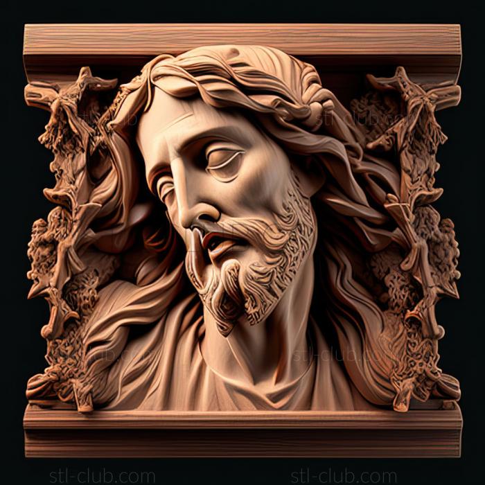 3D model st jesus (STL)